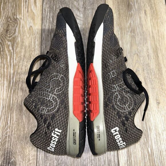 Reebok Crossfit Nano 5.0 V72419 Black Gray Womens Size 7 Running Sneaker Shoes - Picture 9 of 11